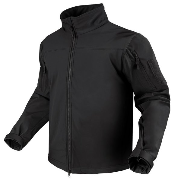 Condor Outdoor Products WESTPAC SOFTSHELL JACKET, BLACK, S 101166-002-S